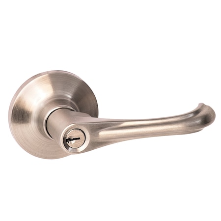 Sure-Loc Hardware Helena Entrance Lever, Satin Nickel